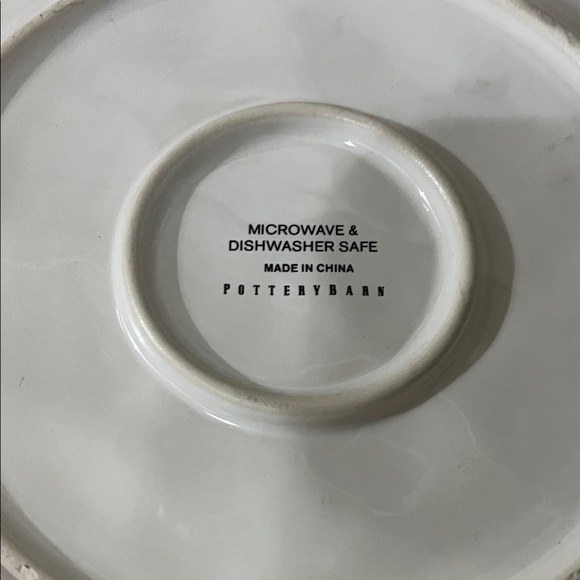 Pottery Barn Fresco Bountiful Wild Turkey Salad Plate Thanksgiving - Picture 3 of 3